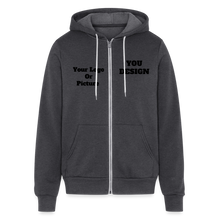 Load image into Gallery viewer, Customize Your Own Heavy Blend Adult Zip Hoodie - charcoal grey