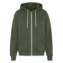 Load image into Gallery viewer, Homie Heavy Blend Adult Zip Hoodie - military green