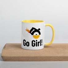 Load image into Gallery viewer, Go Girl! Mug with Color Inside
