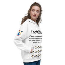 Load image into Gallery viewer, Toolchick/Go Girl Hoodie Logo on the back