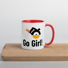 Load image into Gallery viewer, Go Girl! Mug with Color Inside
