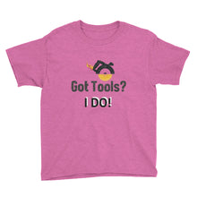 Load image into Gallery viewer, Got Tools I Do! Youth Short Sleeve T-Shirt