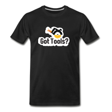 Load image into Gallery viewer, Got Tools? Men’s Premium Organic T-Shirt - black