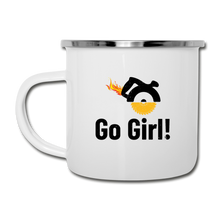 Load image into Gallery viewer, G Girl Camper Mug - white