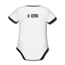 Load image into Gallery viewer, Organic Short Sleeve Baby Bodysuit Got Tools - white/black