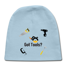 Load image into Gallery viewer, Baby Cap Got Tools - light blue