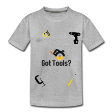 Load image into Gallery viewer, Kids' Premium T-Shirt Got Tools - heather gray