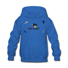 Load image into Gallery viewer, Kids' Hoodie Got Tools! - royal blue