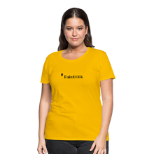 Load image into Gallery viewer, Women’s Premium T-Shirt - sun yellow
