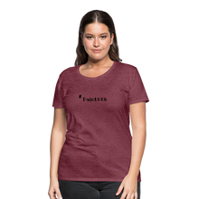 Load image into Gallery viewer, Women’s Premium T-Shirt - heather burgundy