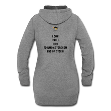 Load image into Gallery viewer, Keep Calm White Crown/Can Will Do End Of Story - heather gray