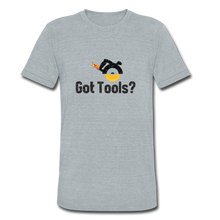 Load image into Gallery viewer, Got Tools? I DO! Unisex Tri-Blend T-Shirt - heather grey