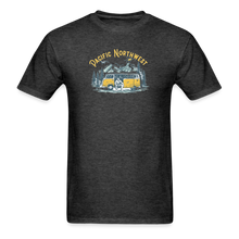 Load image into Gallery viewer, PAC NW Big Foot Van Unisex classic T-Shirt - heather black