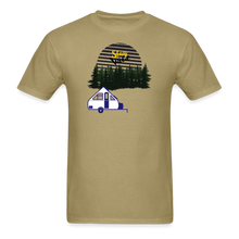 Load image into Gallery viewer, Stay Wild A Frame Camper Unisex Classic T-Shirt - khaki