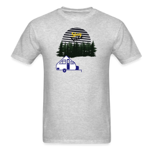 Load image into Gallery viewer, Stay Wild A Frame Camper Unisex Classic T-Shirt - heather gray