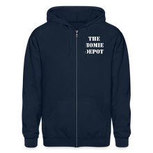 Load image into Gallery viewer, Homie Heavy Blend Adult Zip Hoodie - navy