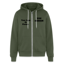 Load image into Gallery viewer, Customize Your Own Heavy Blend Adult Zip Hoodie - military green
