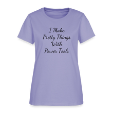 Load image into Gallery viewer, I Make Pretty Things Fruit of the Loom Women's T-Shirt - lavender
