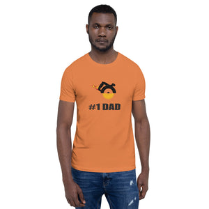 #1 Dad Got Tools? on back Short-Sleeve Unisex T-Shirt