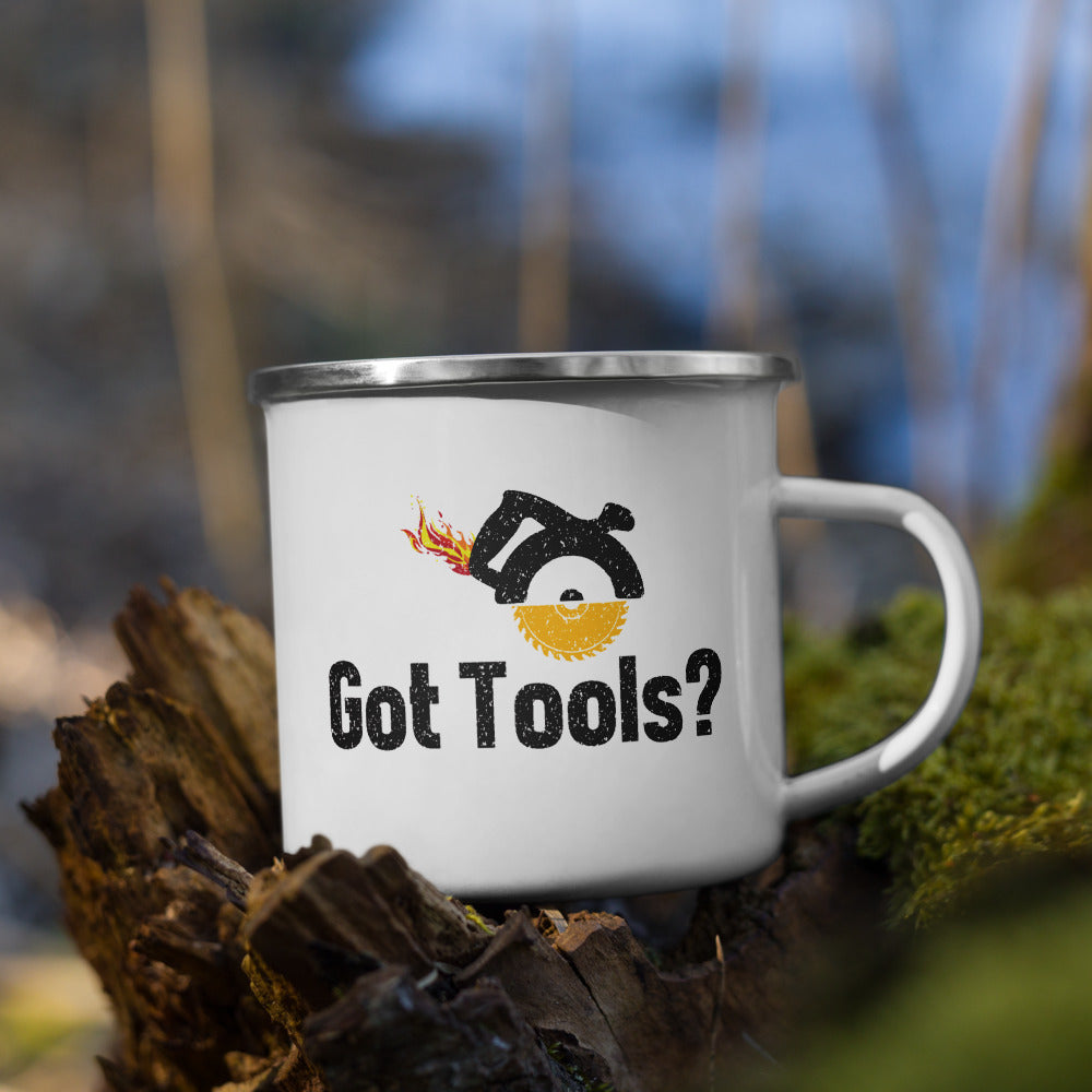 Got Tools? Work/Camping Enamel Mug