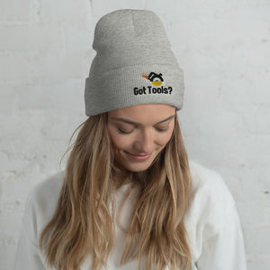 Unisex Got Tools! Embroidered Cuffed Beanie