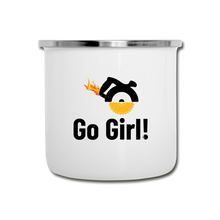 Load image into Gallery viewer, G Girl Camper Mug - white

