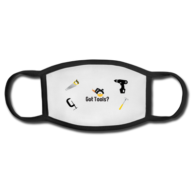 Got Tools Dust Shop Mask - white/black