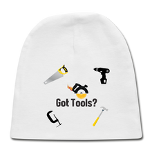 Load image into Gallery viewer, Baby Cap Got Tools - white

