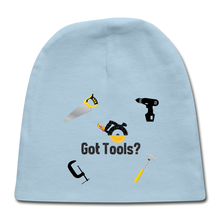 Load image into Gallery viewer, Baby Cap Got Tools - light blue
