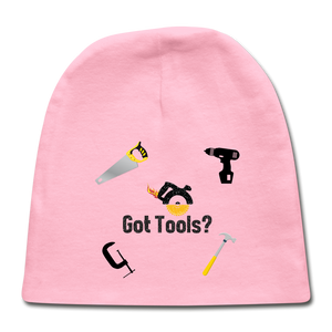 Baby Cap Got Tools - light pink