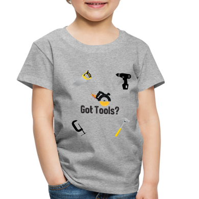 Toddler 4T Premium T-Shirt Got Tools - heather gray