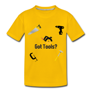 Toddler Premium T-Shirt Got Tools - sun yellow