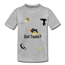 Load image into Gallery viewer, Kids&#39; Premium T-Shirt Got Tools - heather gray
