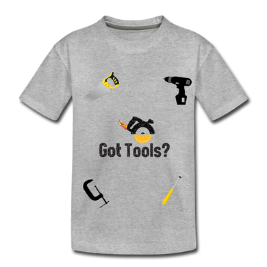 Kids' Premium T-Shirt Got Tools - heather gray