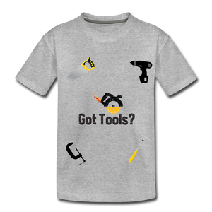 Kids' Premium T-Shirt Got Tools - heather gray