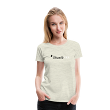 Load image into Gallery viewer, #PlumbHER Women’s Premium T-Shirt - heather oatmeal
