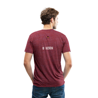 Got Tools?/I DO! Unisex Tri-Blend T-Shirt - heather cranberry