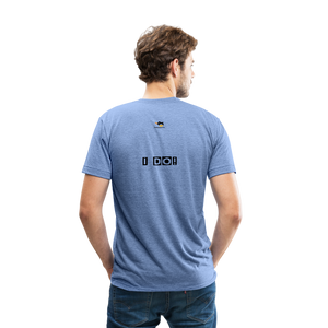 Unisex Tri-Blend T-Shirt - heather Blue