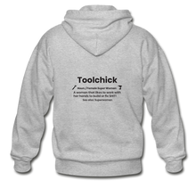 Load image into Gallery viewer, Got Tools/ToolChick Definition Heavy Blend Adult Zip Hoodie - heather gray
