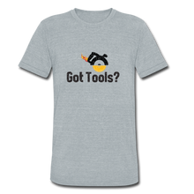 Load image into Gallery viewer, Got Tools? I DO! Unisex Tri-Blend T-Shirt - heather grey
