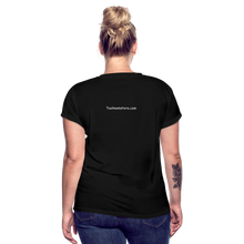 Load image into Gallery viewer, Customize Your Own Saying Women&#39;s Relaxed Fit T-Shirt - black
