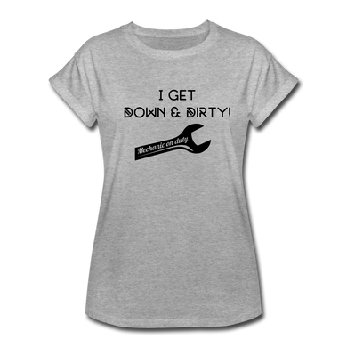 Down & Dirty Oversized Relaxed Fit - heather gray