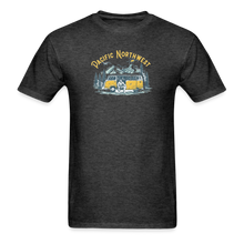 Load image into Gallery viewer, PAC NW Big Foot Van Unisex classic T-Shirt - heather black
