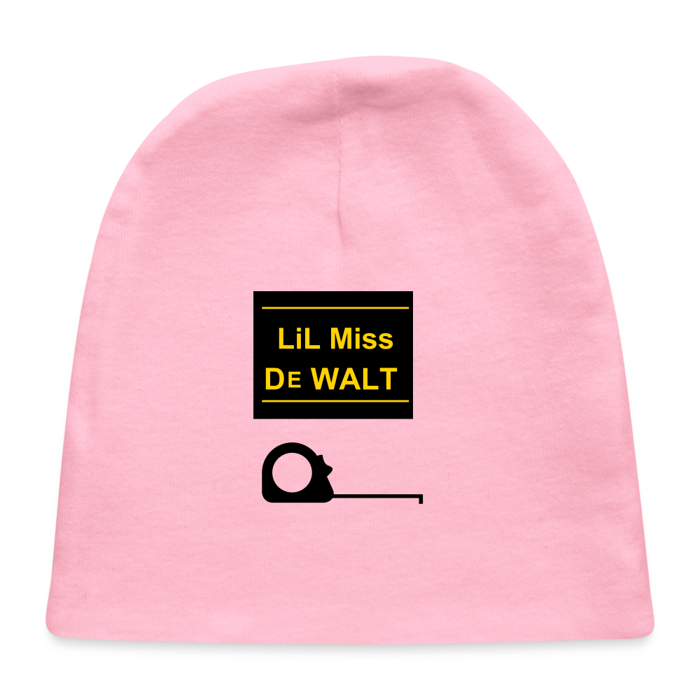 Baby Cap LiL Miss - light pink